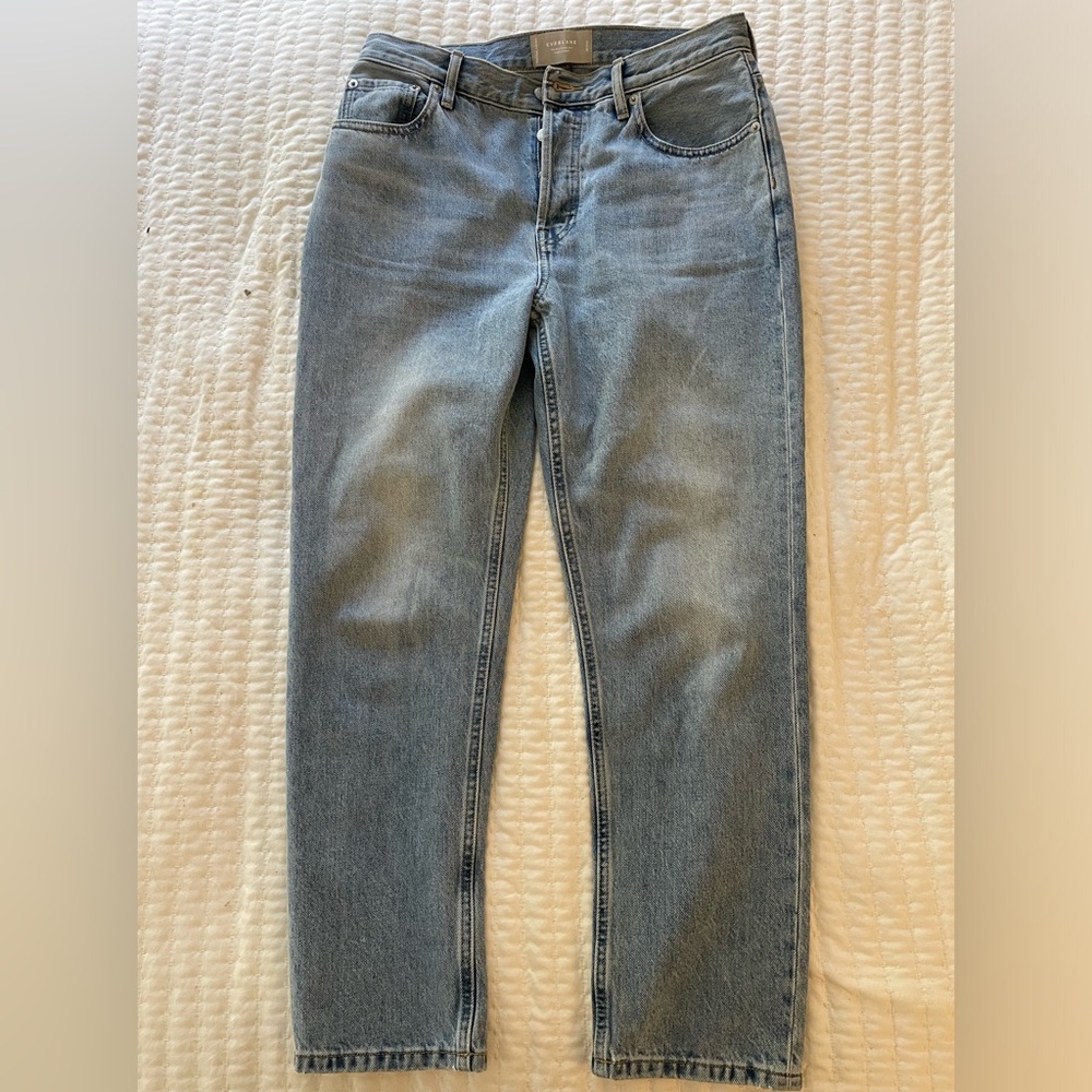 Everlane, denim, jeans, 90’s Cheeky Straight, Sz 28
